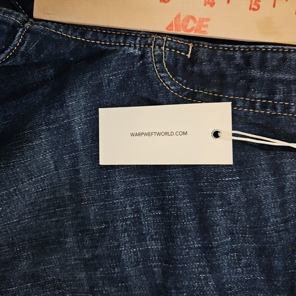 Warp + Weft Ord Chicago Straight Jeans Men's Size 31x34 New with tags! - Picture 6 of 16